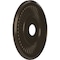 Ekena Millwork Berkshire PVC Medallion (Canopies up to 8 3/8"), 19"OD x 3 1/2"ID x 1"P, Metallic Dark Bronze CMP19BECDB - alternate 3